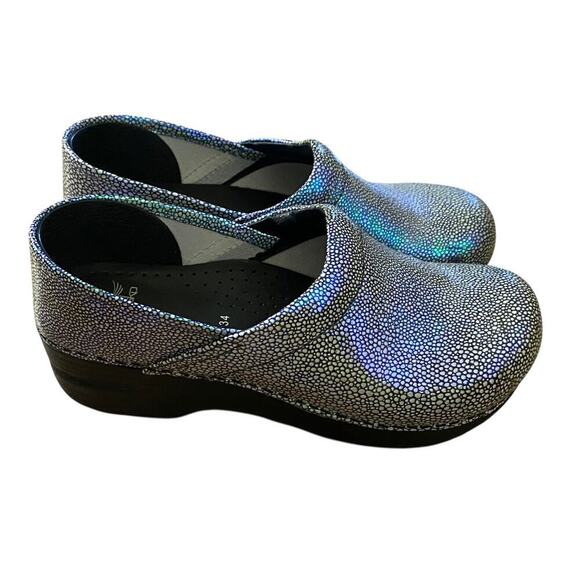 Dansko Clog Nurse Shoes Womens Size Size EU 34 Iridescent Slip On Comfort - Picture 5 of 16